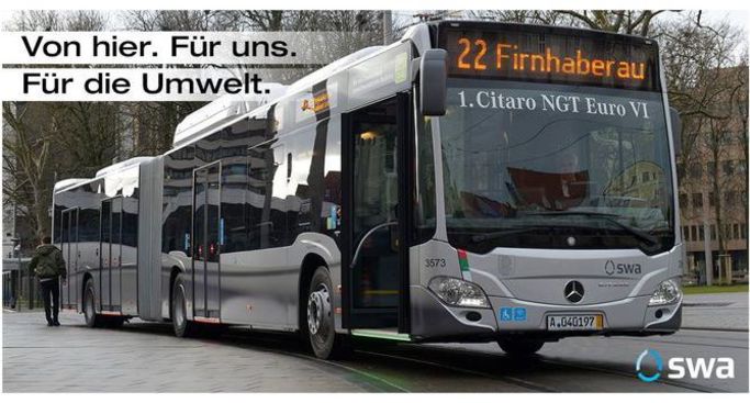 Autogramme in neuem swa-Bus