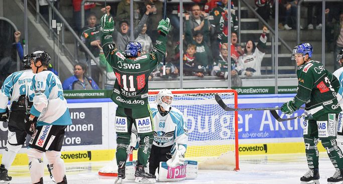Panther gewinnen letzten Test gegen Linz