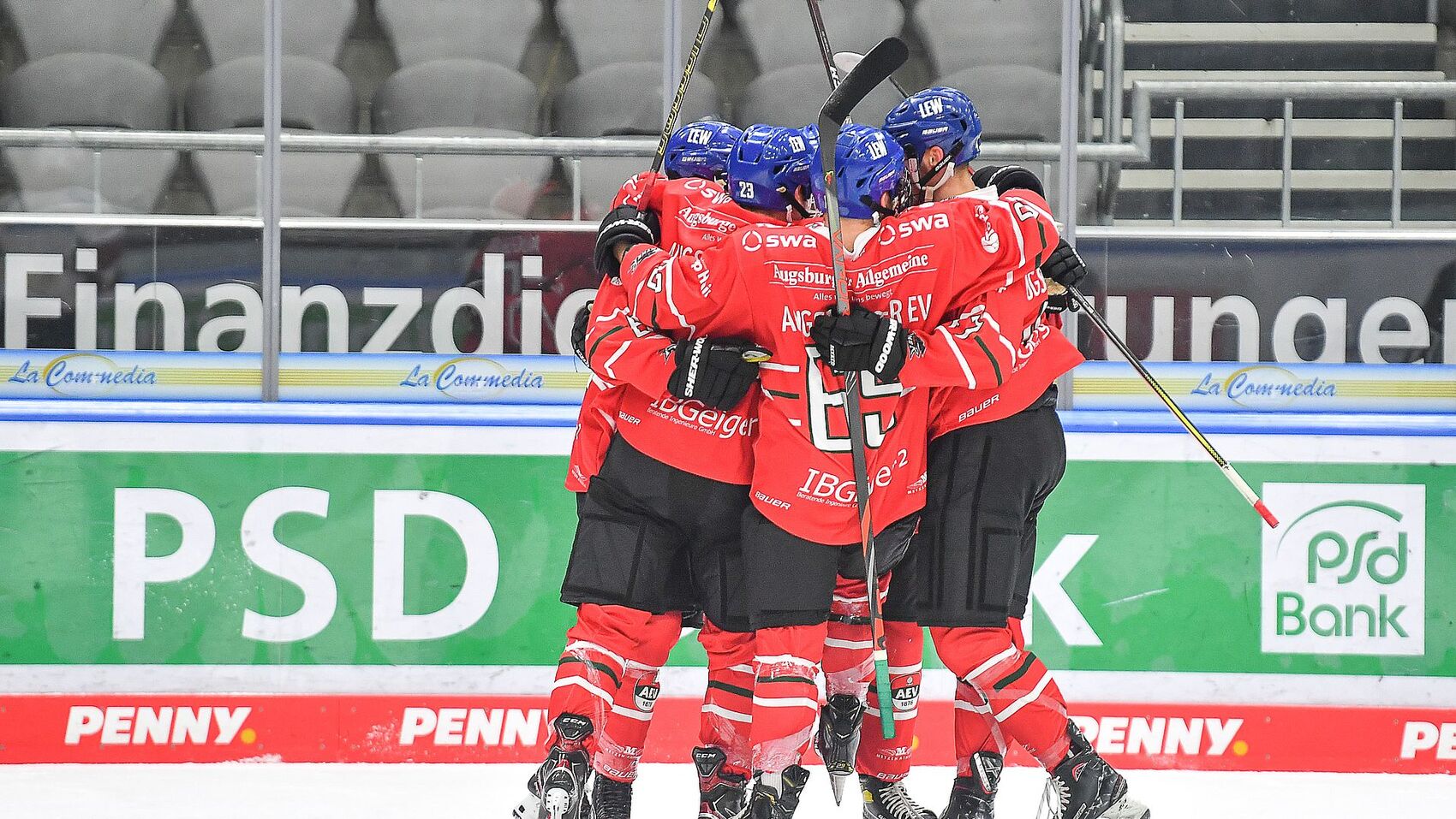 LIVE-Eishockey am Wochenende - Die U20 des AEV im Stream - News